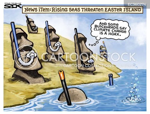 Sea Rising Cartoon Rising Seas Cartoons and Comics - funny pictures from CartoonStock