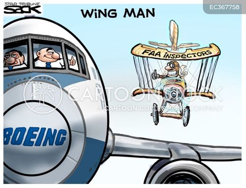 Airplane Inspections Cartoons and Comics - funny pictures from CartoonStock