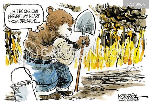 Smokey Bear Cartoons and Comics - funny pictures from CartoonStock