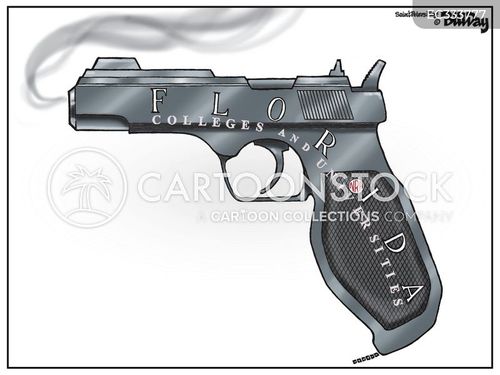 Gun Discharge Cartoons and Comics - funny pictures from CartoonStock