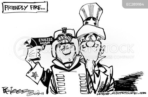 Military Protocol Cartoons and Comics - funny pictures from CartoonStock