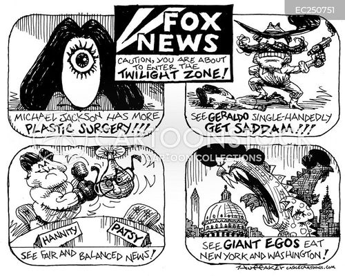 Fox News Broadcast Cartoons and Comics - funny pictures from CartoonStock