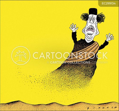 Sand Storm Cartoons and Comics - funny pictures from CartoonStock