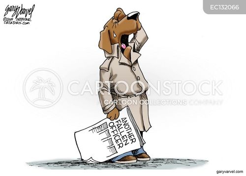 Fallen Officers Cartoons and Comics - funny pictures from CartoonStock