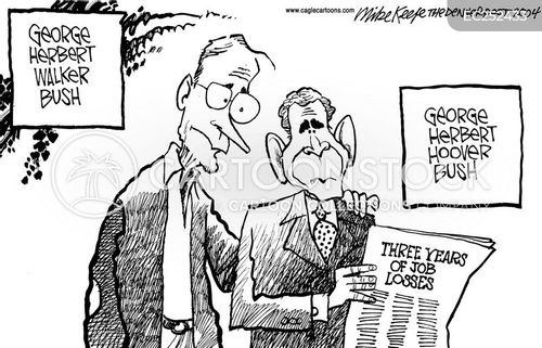 George H. Bush Cartoons and Comics - funny pictures from CartoonStock