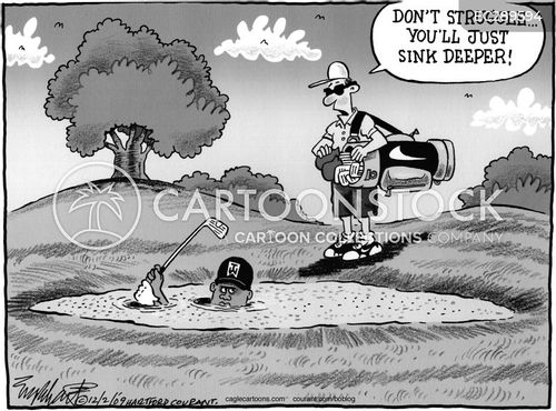 Golf Attire Cartoons and Comics - funny pictures from CartoonStock