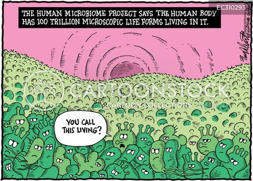 Microbiota Cartoons and Comics - funny pictures from CartoonStock