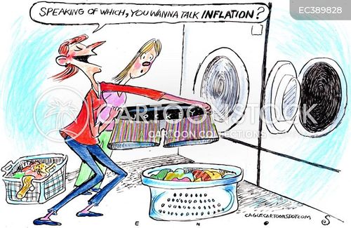 Rising Inflation Cartoons and Comics - funny pictures from CartoonStock