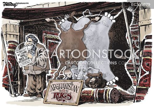Oriental Rugs Cartoons and Comics - funny pictures from CartoonStock