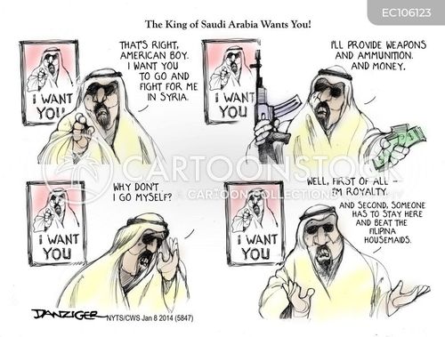 Saudi Cartoons and Comics - funny pictures from CartoonStock