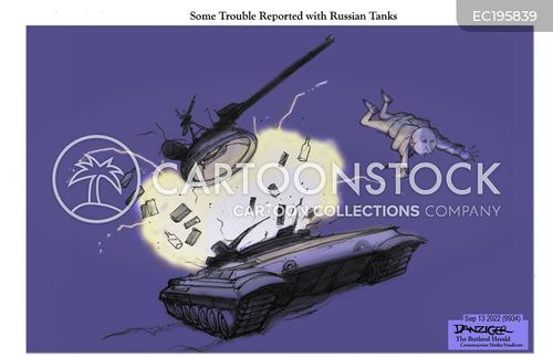 Tank Misfire Cartoons and Comics - funny pictures from CartoonStock