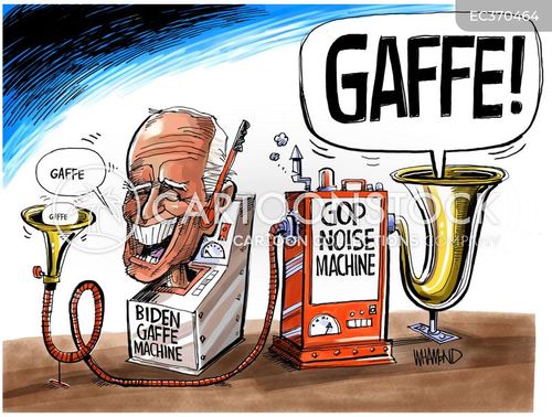Gaffe Machine Definition Gaf Cartoons and Comics - funny pictures from CartoonStock