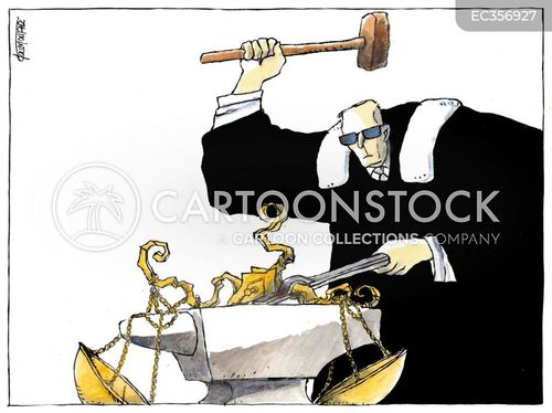 Judiciary Branch Cartoons and Comics - funny pictures from CartoonStock