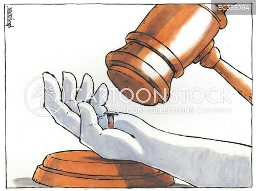 Judicial Authority Cartoons And Comics - Funny Pictures From CartoonStock