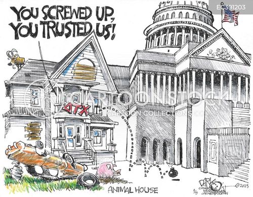 Freedom House Cartoons and Comics - funny pictures from CartoonStock