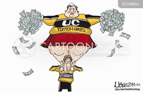 Tuition Burden Cartoons and Comics - funny pictures from CartoonStock