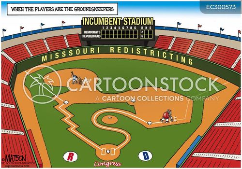 Incumbent Stadium Cartoons and Comics - funny pictures from CartoonStock