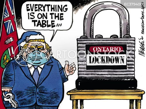 Secure Lockdown Cartoon In Lockdown Cartoons and Comics - funny pictures from CartoonStock