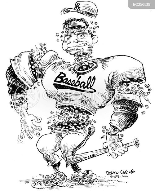 Drugs Cheat Cartoons and Comics funny pictures from CartoonStock