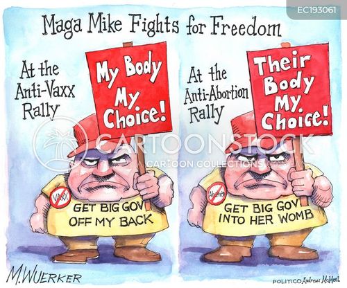 Maga Defector Cartoons and Comics - funny pictures from CartoonStock