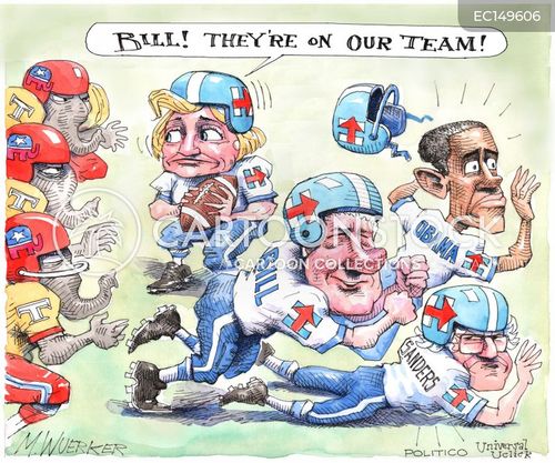Offensive Team Cartoons and Comics - funny pictures from CartoonStock