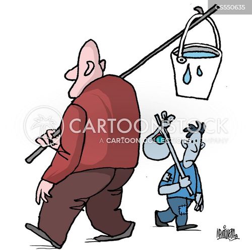 Kick The Bucket Cartoons and Comics - funny pictures from CartoonStock