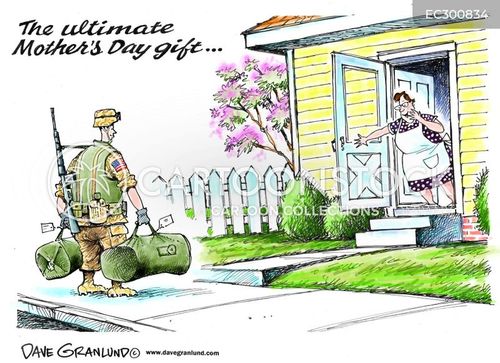 mothers day cartoon with mom and the caption Ultimate Mothers Day gift by Dave Granlund