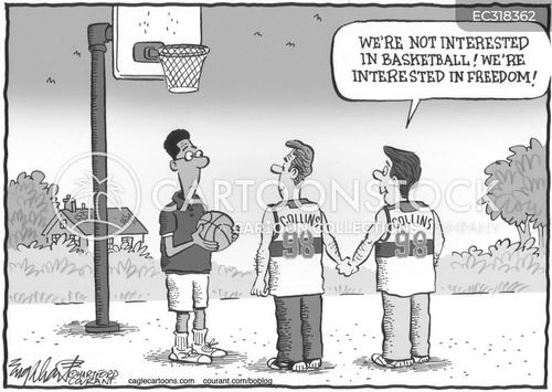 Basketball History Cartoons and Comics - funny pictures from CartoonStock