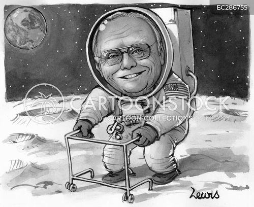 On The Moon Cartoons And Comics - Funny Pictures From Cartoonstock