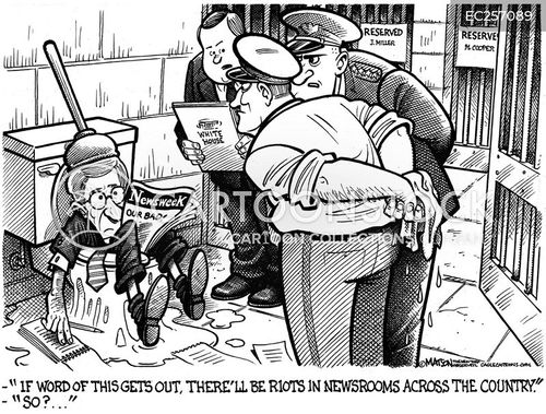 News Magazine Cartoons and Comics - funny pictures from CartoonStock
