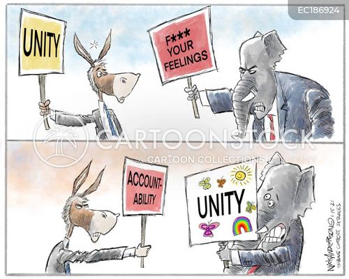 Unity Cartoon. Sign Unity Signs Cartoons and Comics - funny pictures from CartoonStock