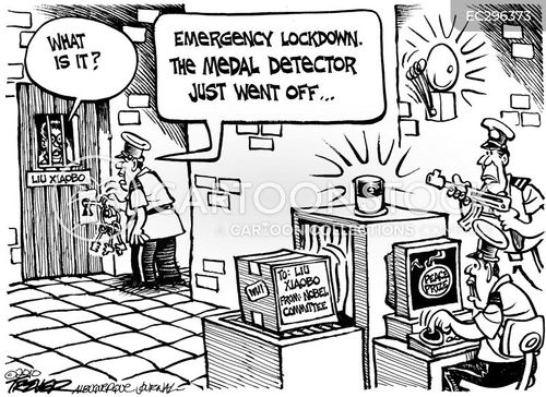 Secure Lockdown Cartoon Emergency Lockdown Cartoons and Comics - funny pictures from CartoonStock