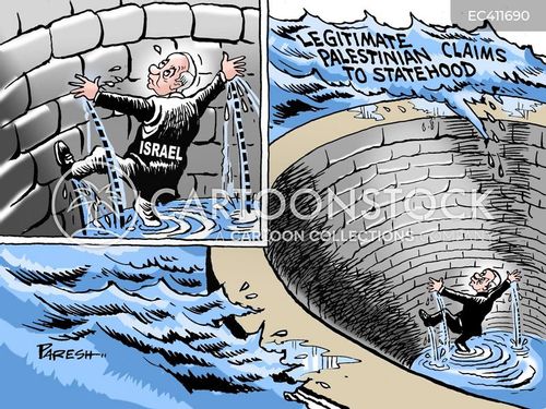 Israel Claims Cartoons and Comics - funny pictures from CartoonStock