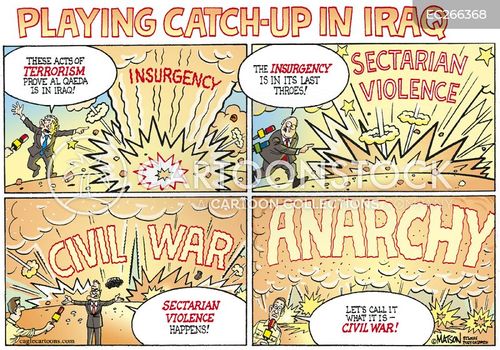 Playing Catch-up Cartoons and Comics - funny pictures from CartoonStock