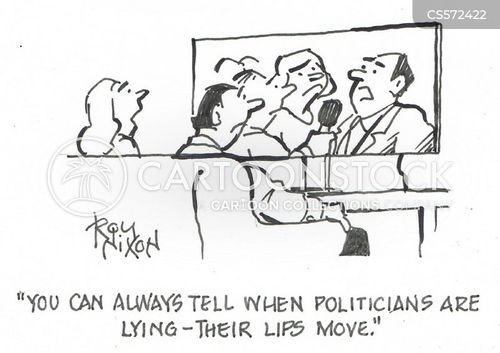 Read My Lips Cartoons and Comics - funny pictures from CartoonStock