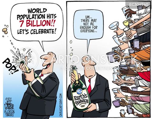 Global Population Cartoons and Comics - funny pictures from CartoonStock