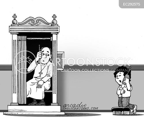 Confessing-from-home Cartoons and Comics - funny pictures from CartoonStock