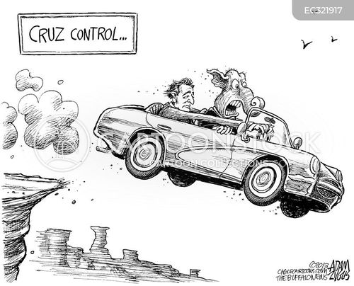 Cruz Control Cartoons and Comics - funny pictures from CartoonStock