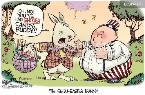 Easter Hunt Cartoons and Comics - funny pictures from CartoonStock