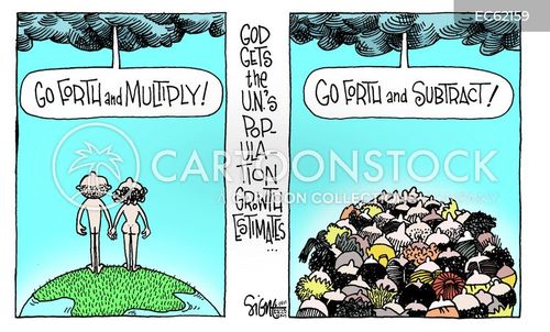 overpopulation editorial cartoon
