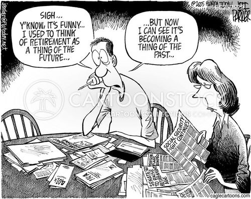 Retirement Lifestyle Cartoons and Comics - funny pictures from CartoonStock