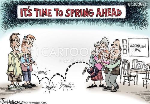 Spring Forward Cartoons and Comics - funny pictures from CartoonStock