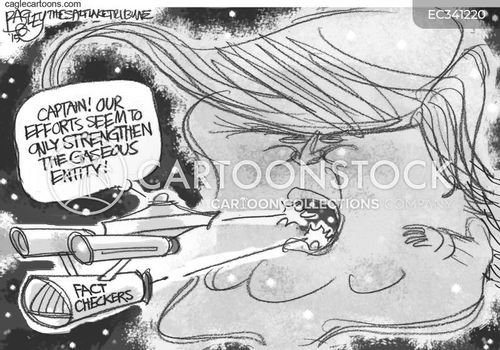 Factcheck Cartoon Model Factcheckorg Cartoons and Comics - funny pictures from CartoonStock