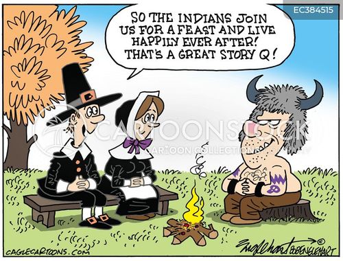 Pilgrim Humor Thanksgiving Anecdotes Cartoons and Comics - funny pictures from ...