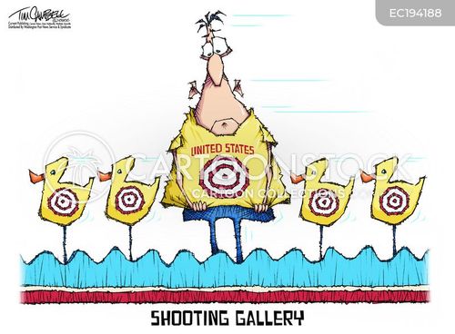 Shooting Gallery Cartoons and Comics - funny pictures from CartoonStock
