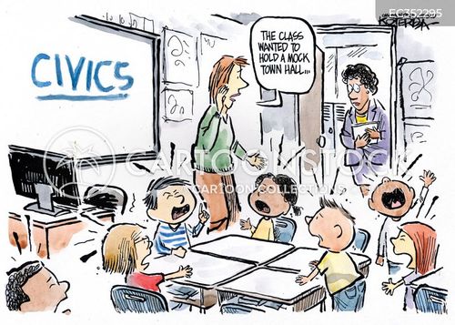 Civics Education Cartoons and Comics - funny pictures from CartoonStock