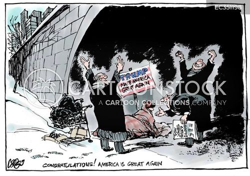 America Is Back Cartoons and Comics - funny pictures from CartoonStock