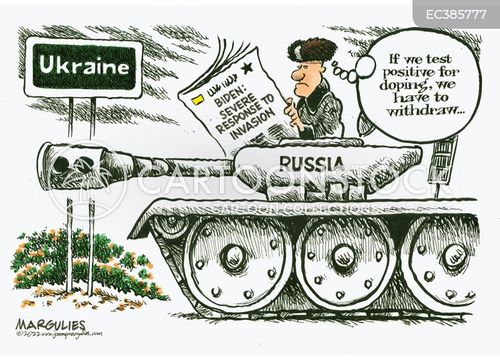 Invasion Response Cartoons and Comics - funny pictures from CartoonStock