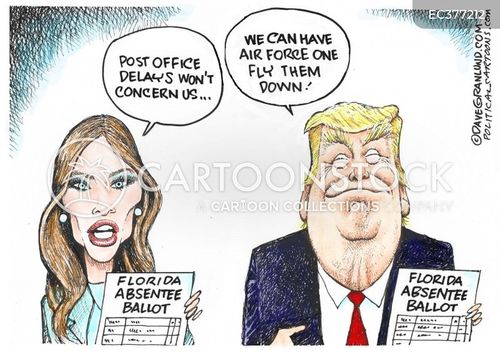 Mail-in-vote Cartoons and Comics - funny pictures from CartoonStock