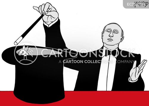 Vladimir Putin As Magician Cartoons and Comics - funny pictures from ...